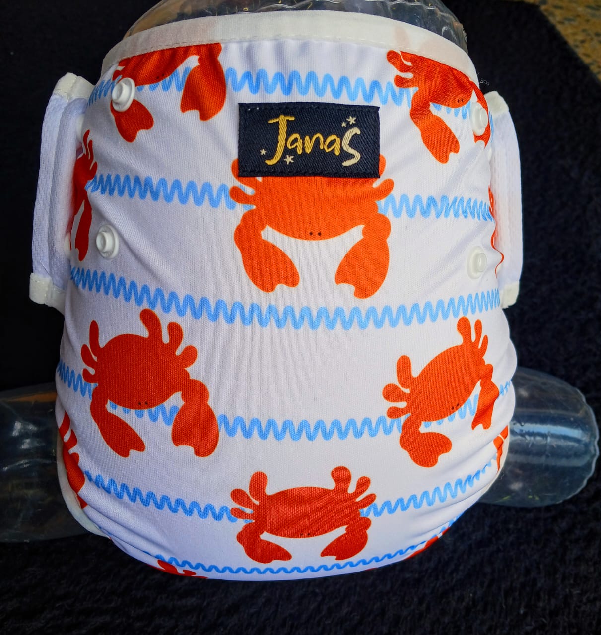 Orange crabs Swim diaper