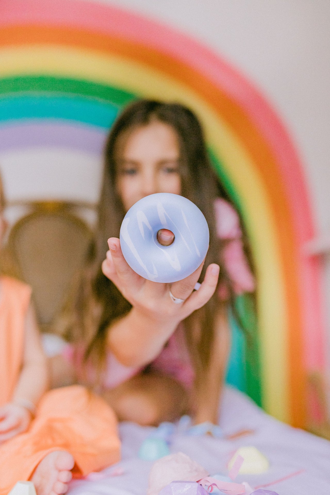 Rainbow Sidewalk chalk - Dounut chalk