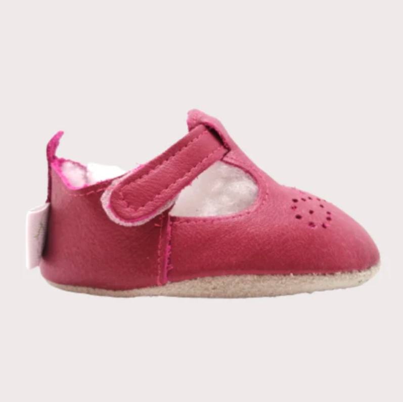 Pitta Patta - Baby Doll Brogue - Cerise