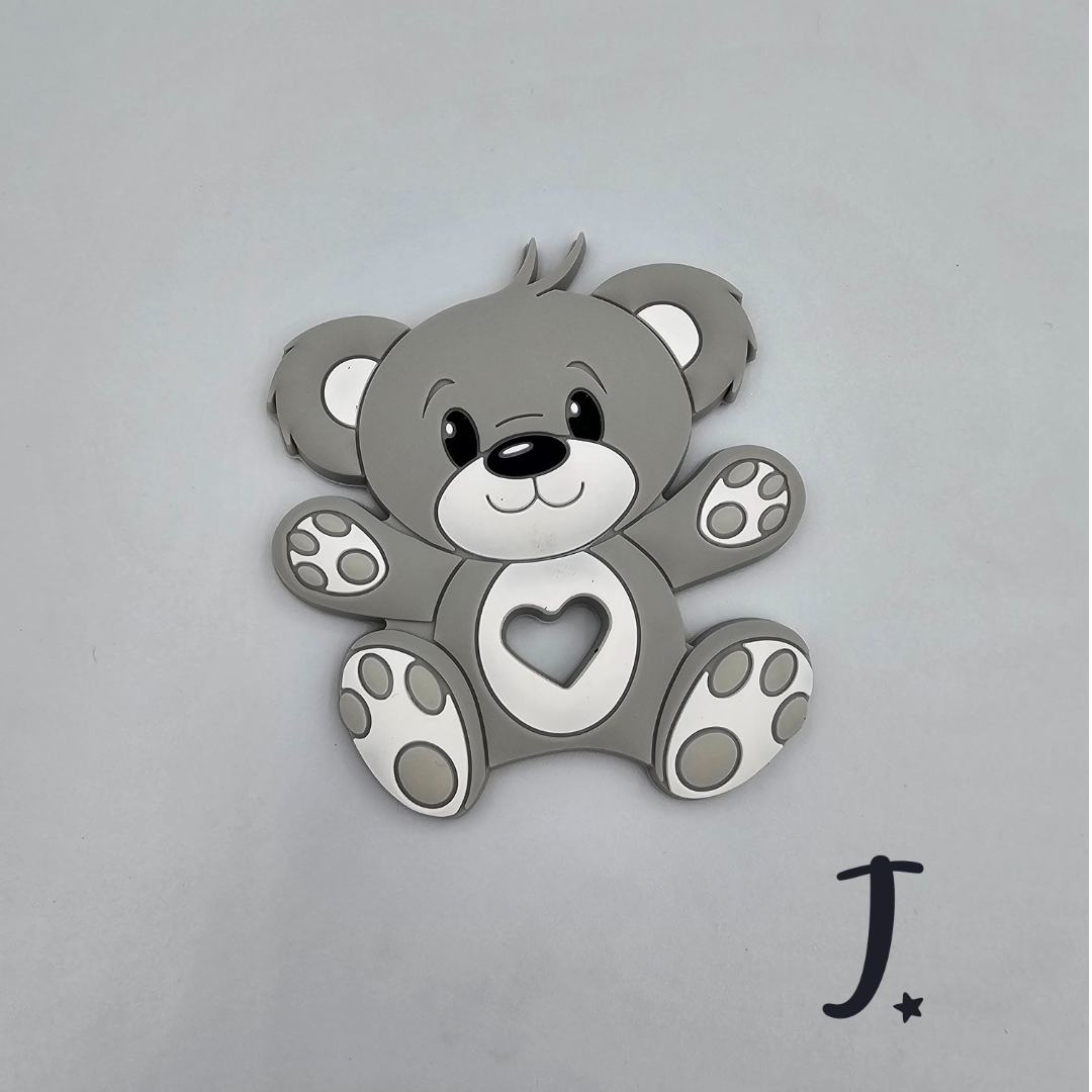 Silicone character teether