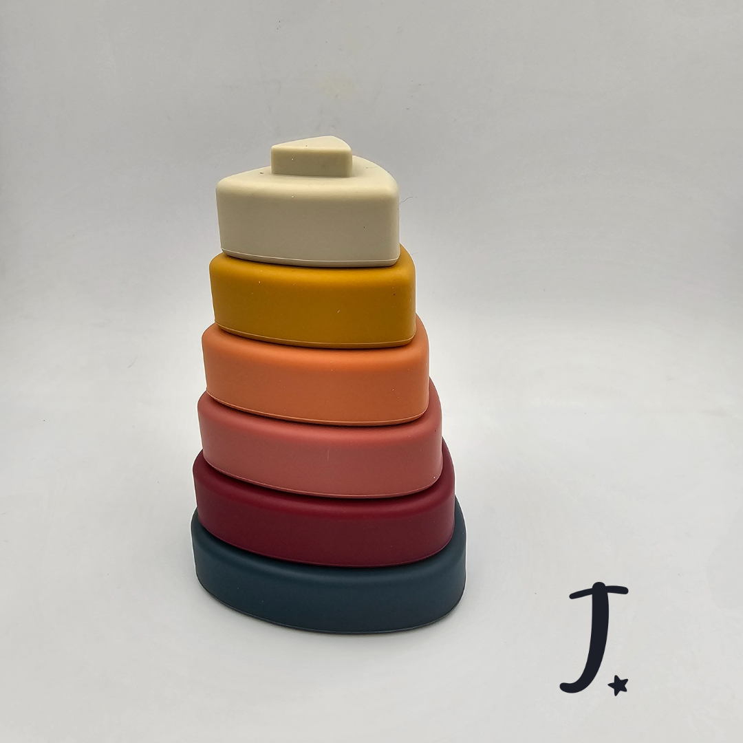 Star or shape stacking toy