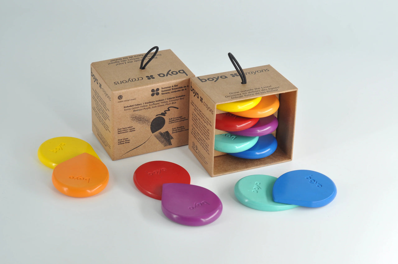 Boya Crayons - 6 Pack