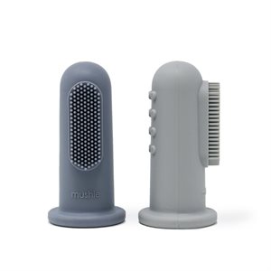 Mushie Baby Finger Toothbrush 2-Pack