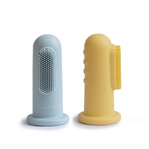 Mushie Baby Finger Toothbrush 2-Pack