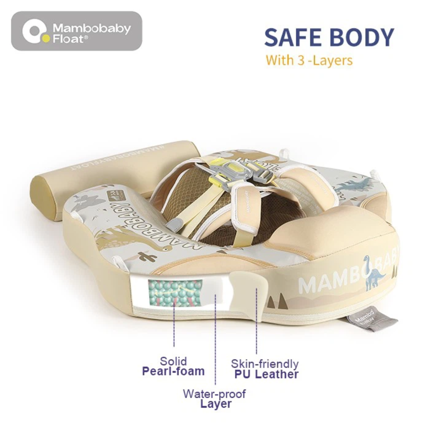 Mambobaby baby float in tummy floating position