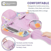 Mambobaby baby float in back-floating position
