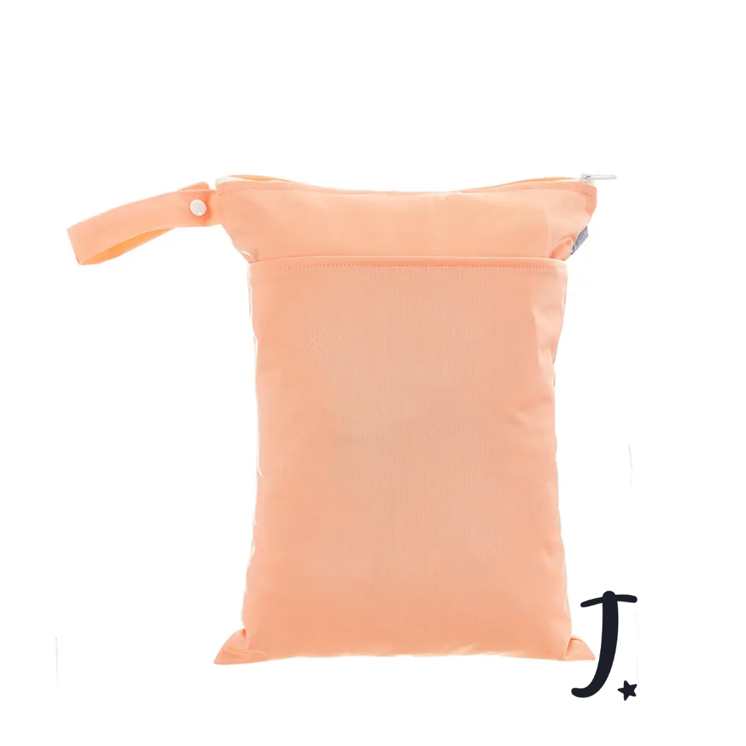 Soft orange wet bag