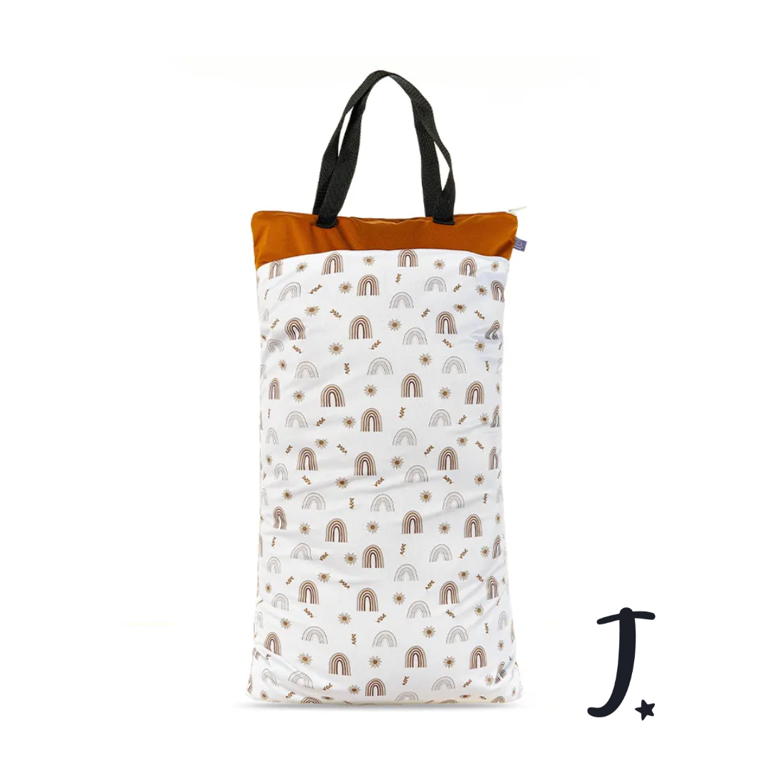 Rust rainbows large wet bag
