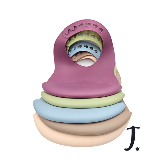 Silicone bucket bib more colors