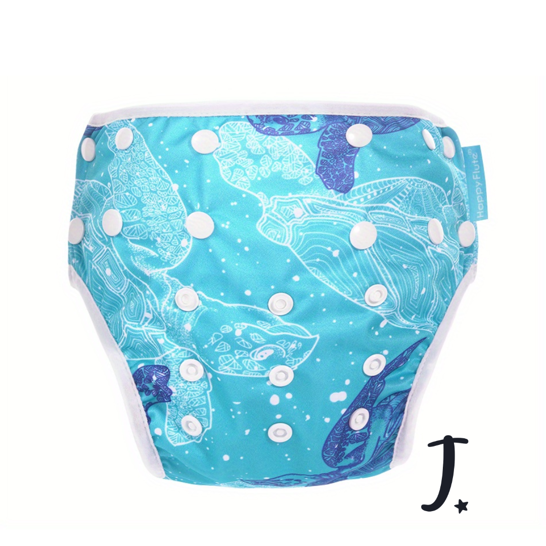 Deep into the ocean Swim diaper