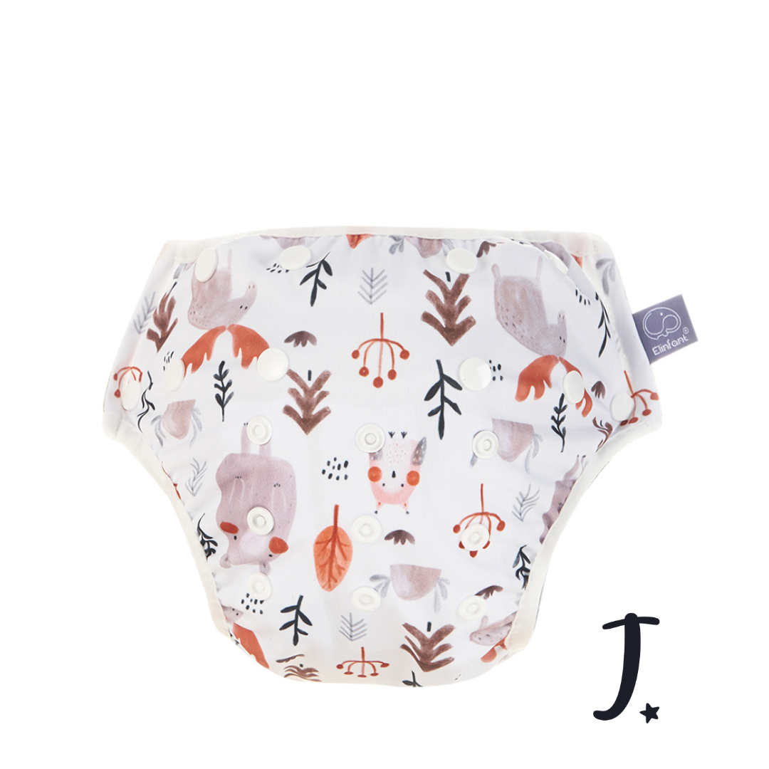 National forest swim diaper - Grey inner