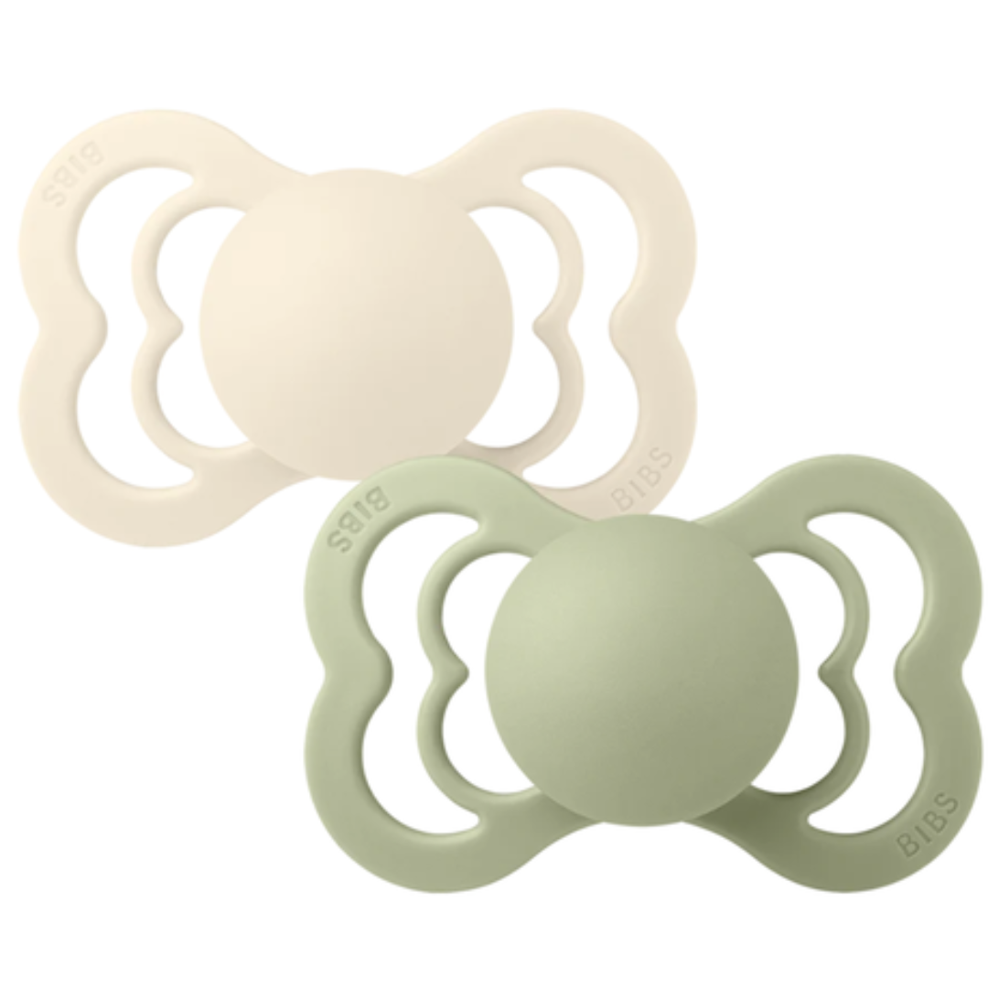 BIBS Supreme Pacifier - Size 2 - pack latex