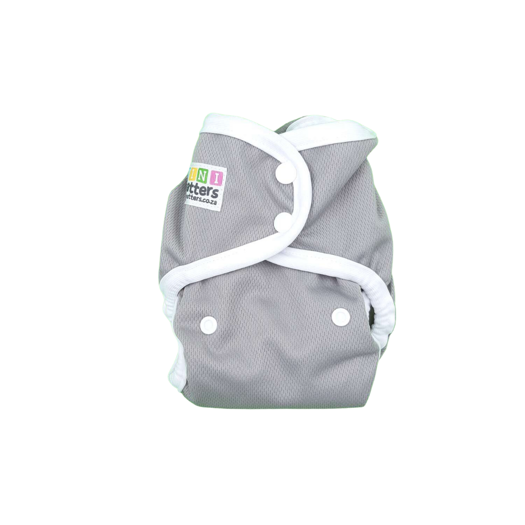 Mini matters AIRFLO cover - newborn - Grey
