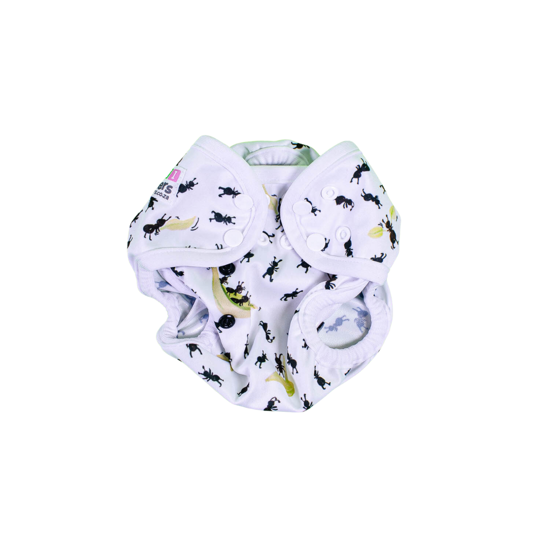Mini matters PUL cover - newborn - Ants in my pants