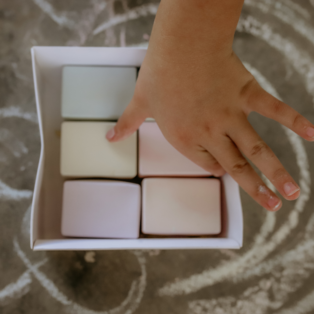 Rainbow Sidewalk chalk - Blocks