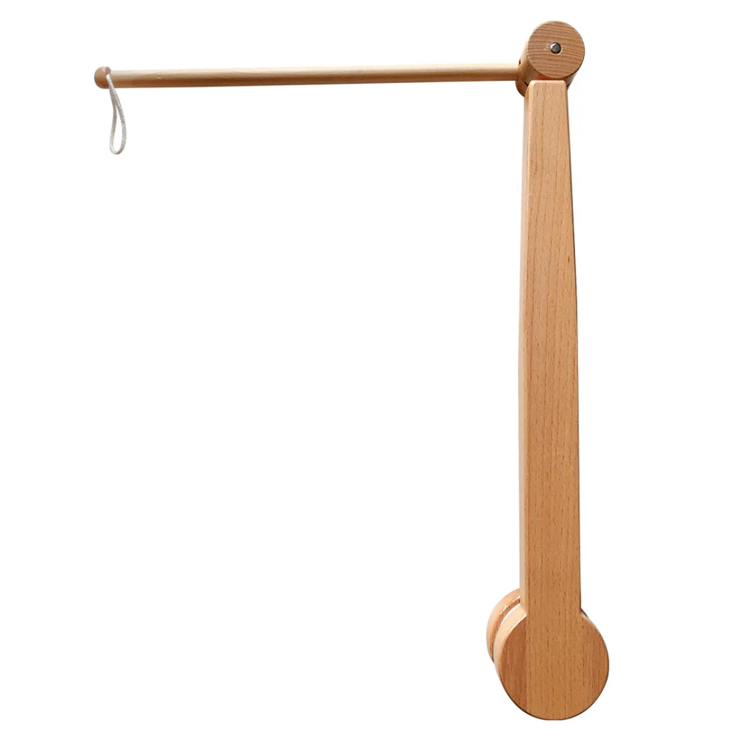 Wooden Cot Mobile Hanger - Cot Mounted