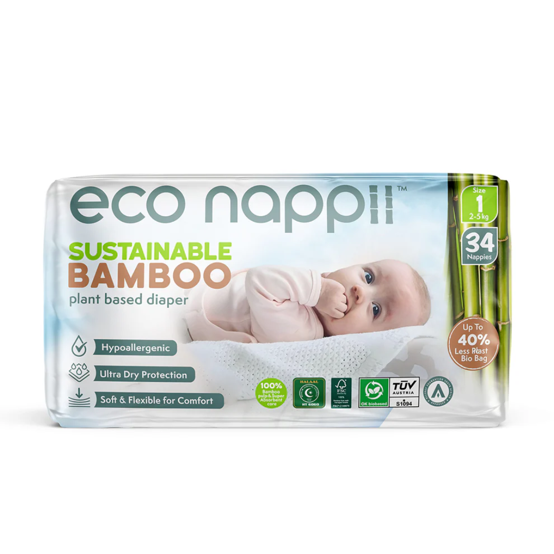 Eco Nappii Size 1 (2-5kg)