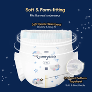 ComfyNite nighttime pants S M ages 4 to 7