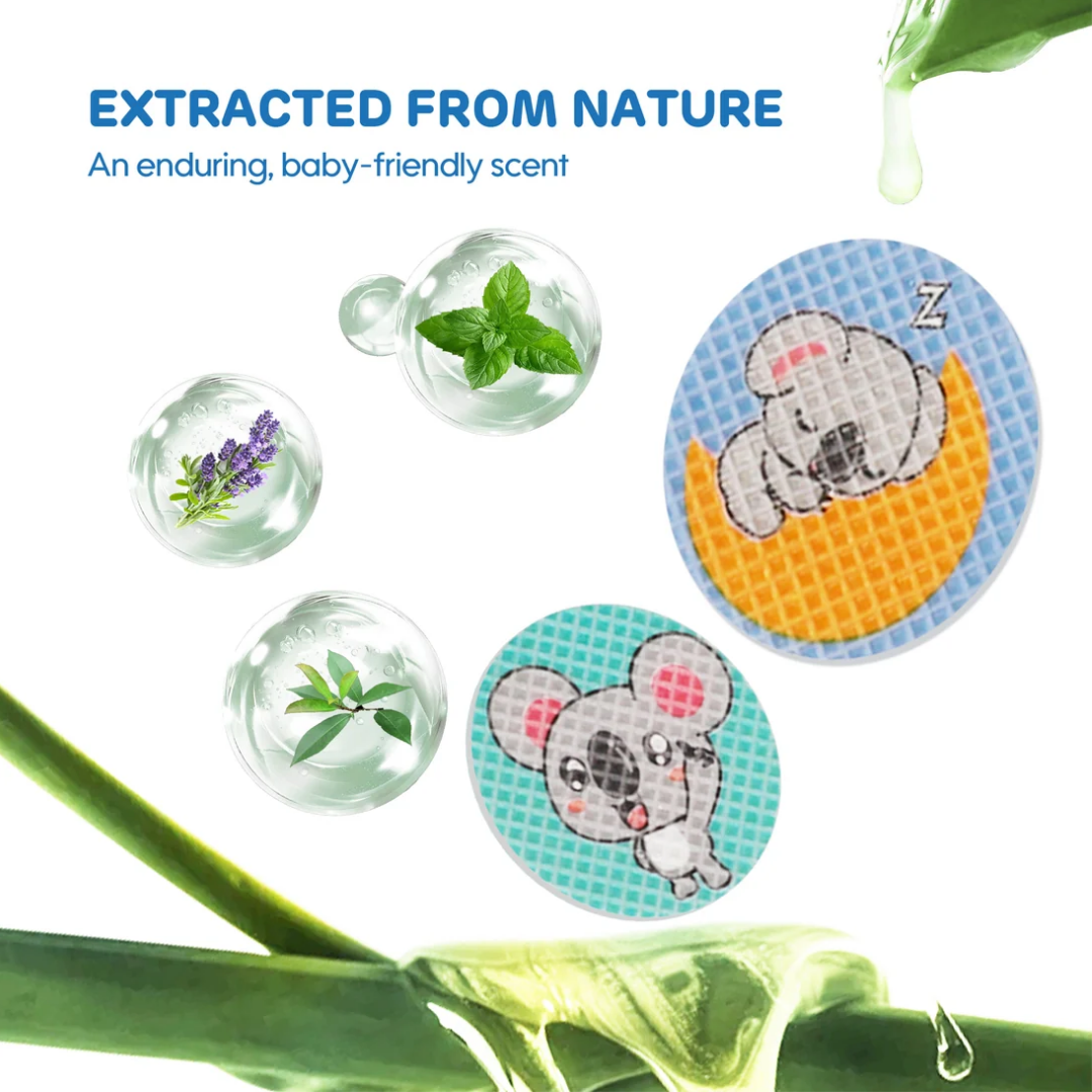 DEET free mosquito patches for babies and kids