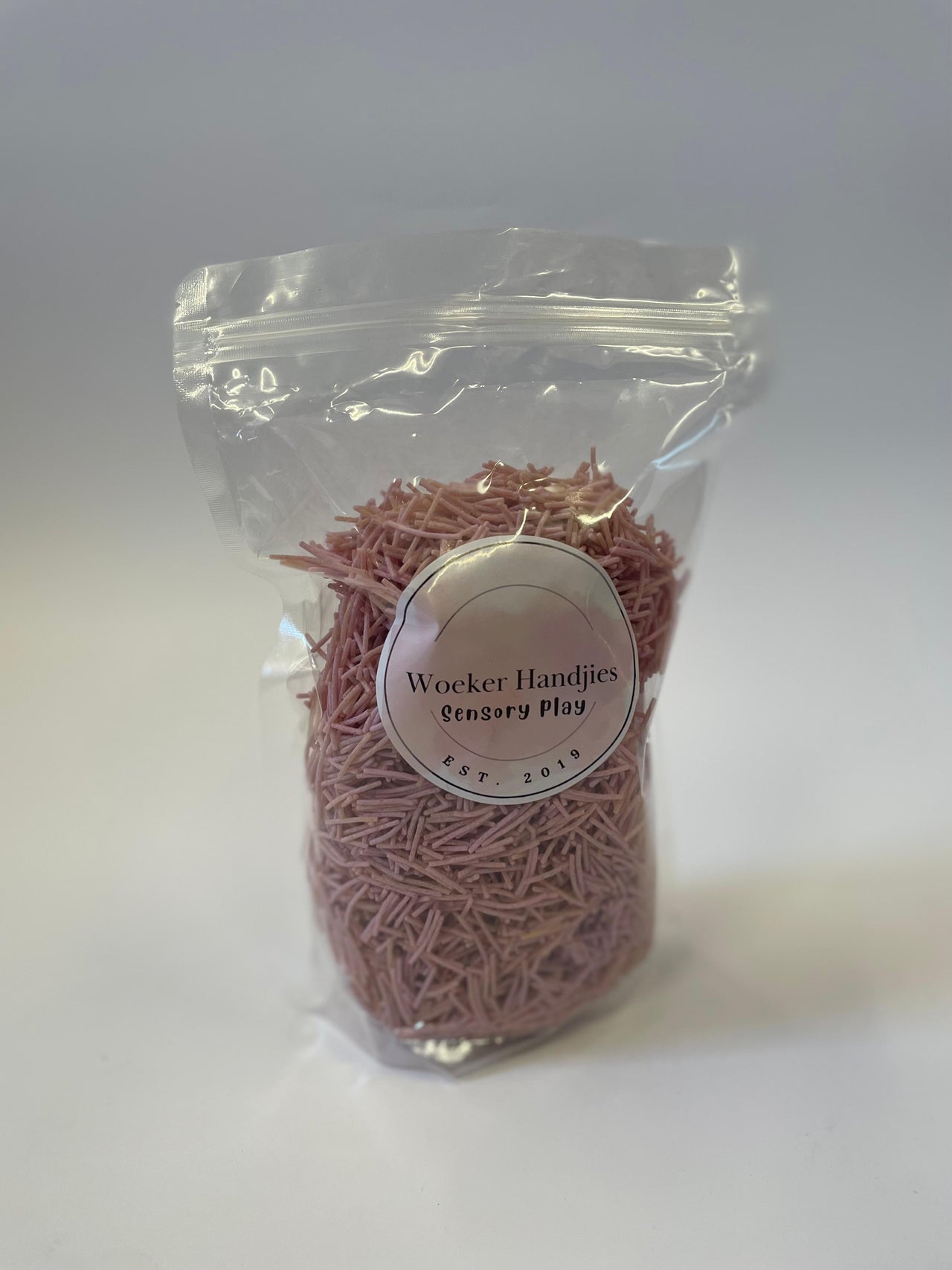 Woeker handjies: Sensory pasta bag