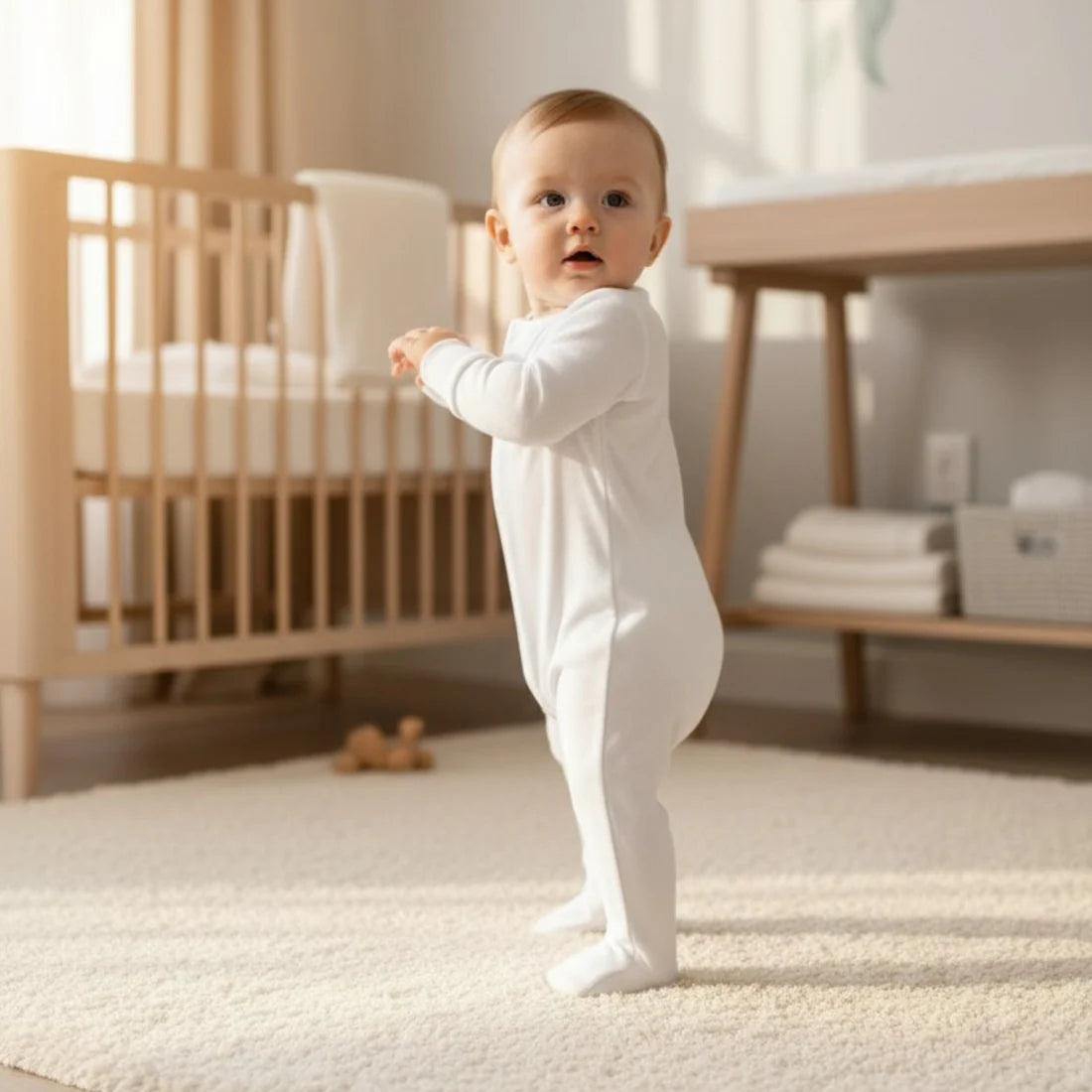 Magnetic Munchkin - White Romper