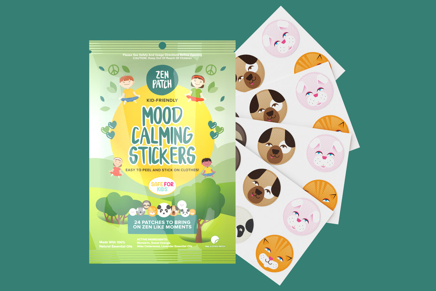 The Stress busting bundle - Mood calming patch & Sleepy patch