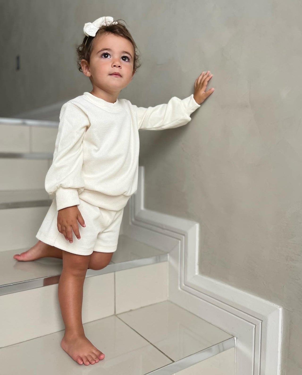 Eternal Spring - Long Sleeve Cream Set