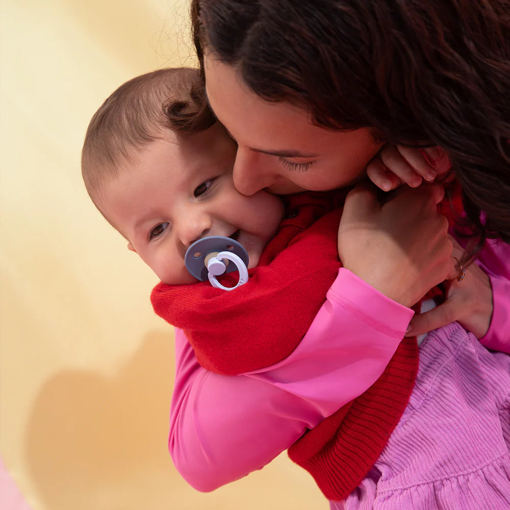 BIBS 2-pack Fusion Latex - Baby blue/Petrol mix