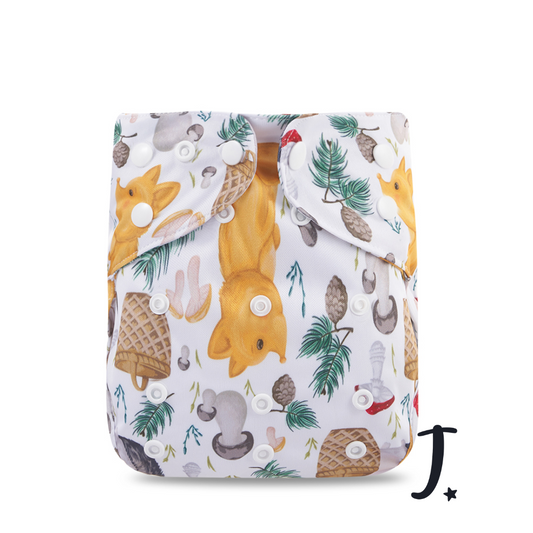 Into the woods diaper cover