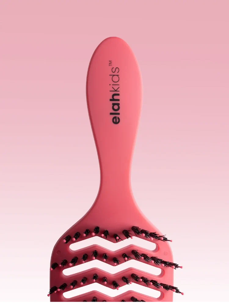 Gentle kids detangling hair brush