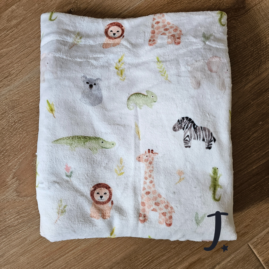Safari fleece blanket