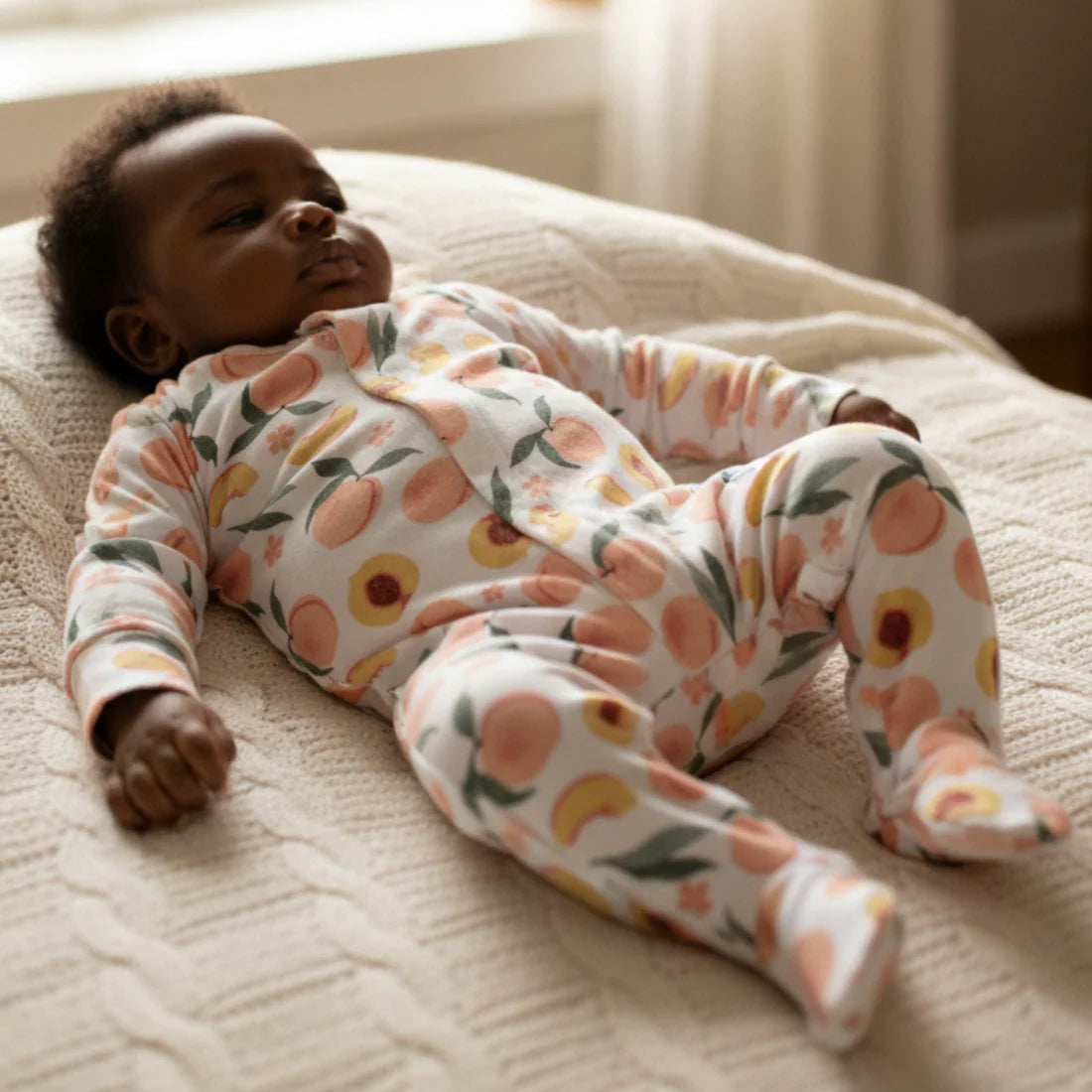 Magnetic Munchkin - Peaches Romper
