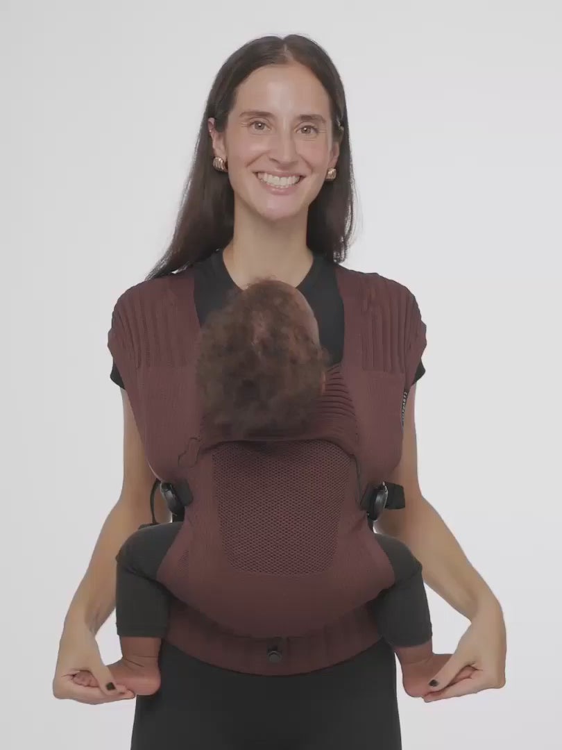 Video of baby carrier
