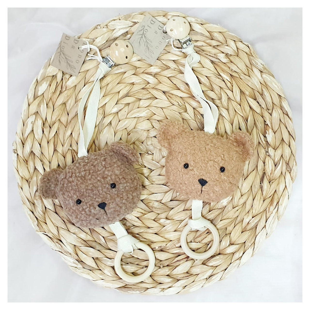 Dono Da Dio - Bear Dummy Clip and Play Gym Dangle