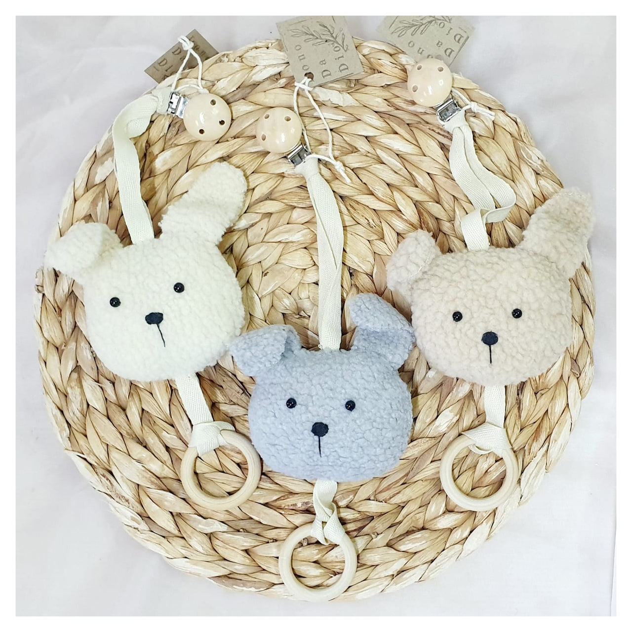 Dono Da Dio - Bunny Dummy Clip and Play Gym Dangle