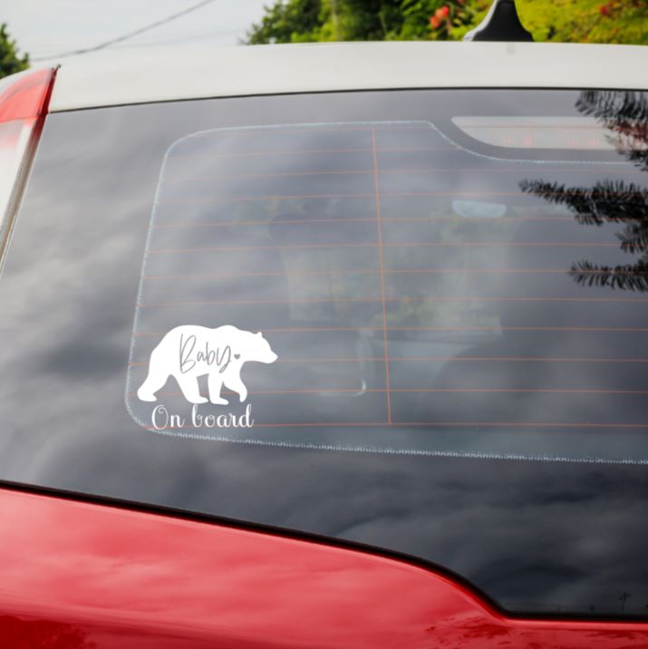 Baby on board - car decals