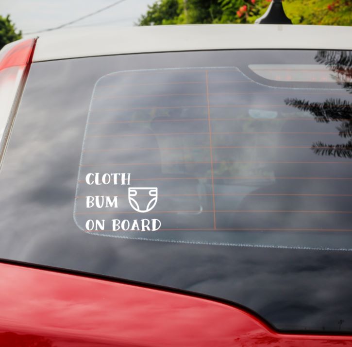 Baby on board - car decals