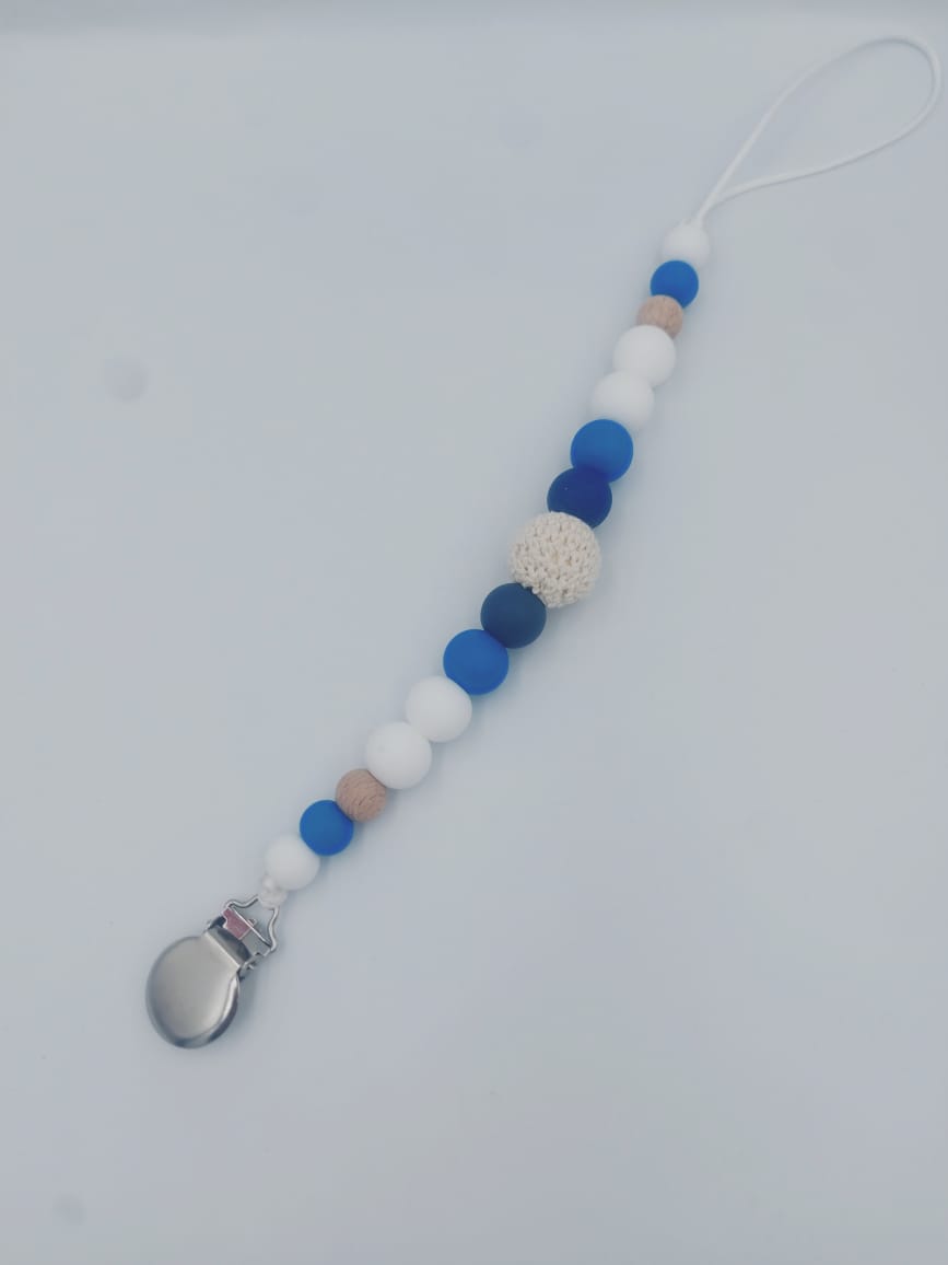 Blue Silicone Dummy Clip