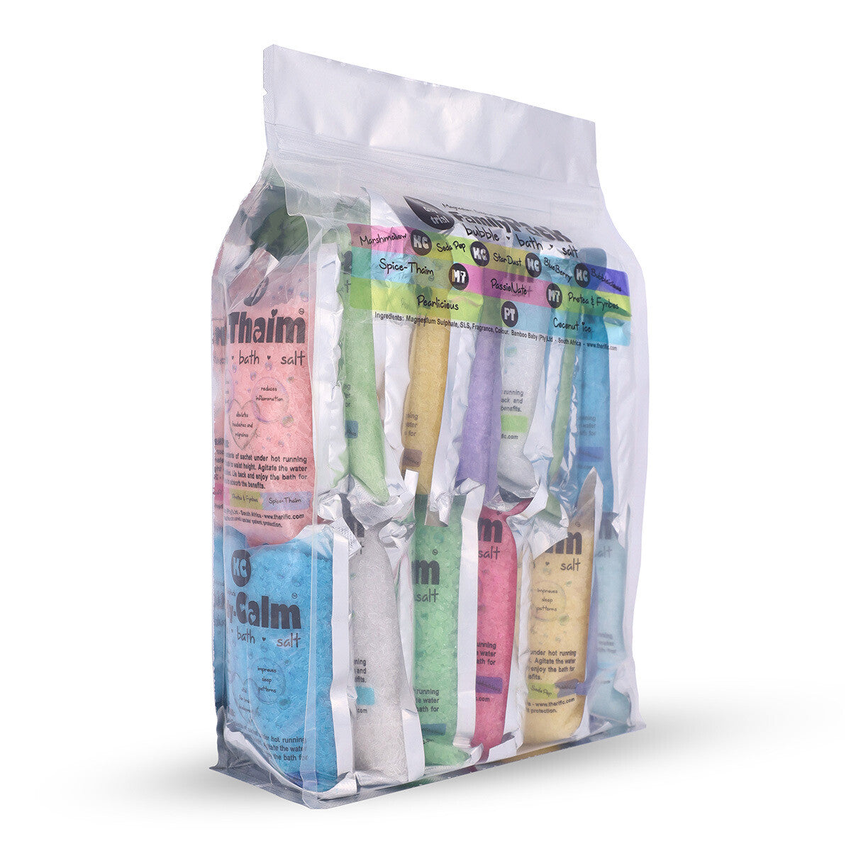 Kiddy Calm bath salt variety pack