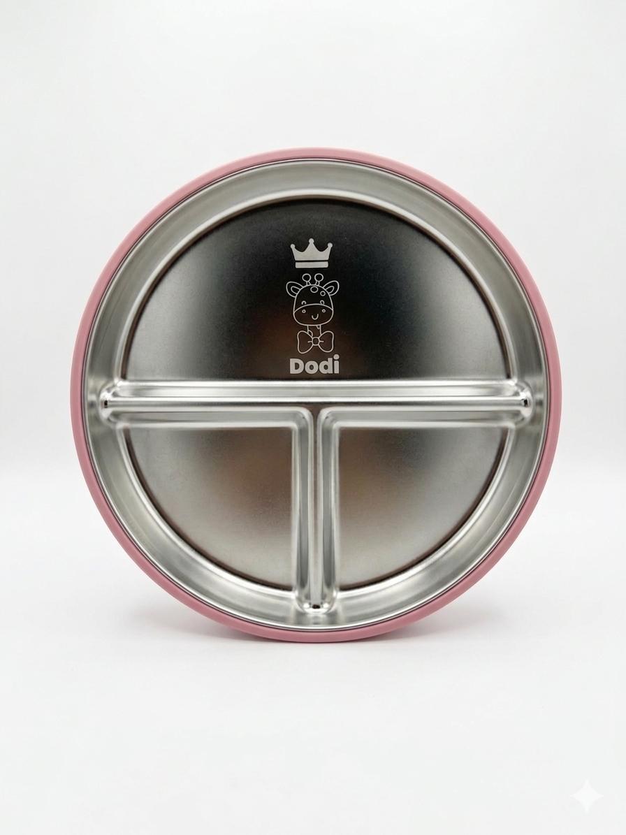 Dodi stainless steel and silicone plate