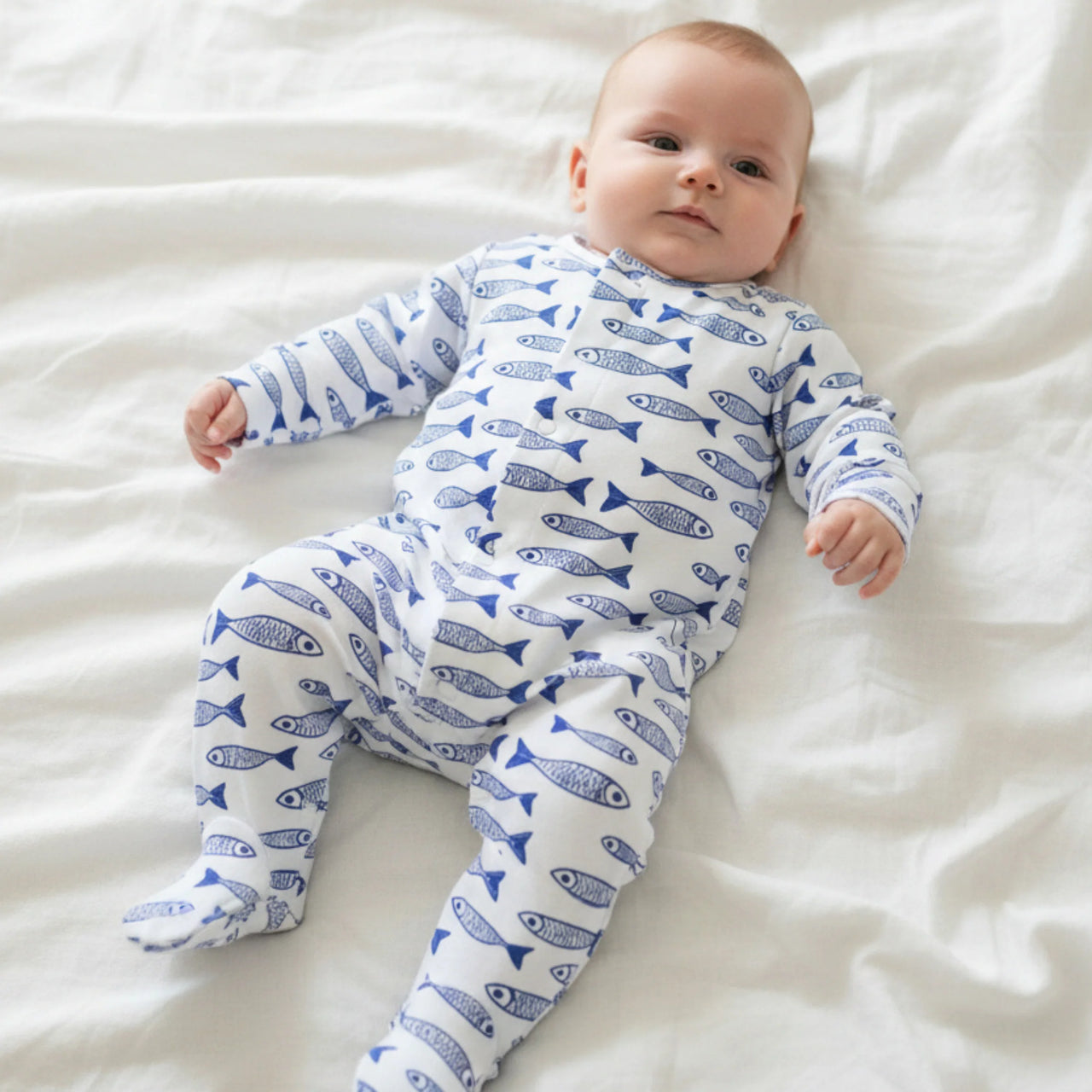 Magnetic Munchkin - Sardines Romper