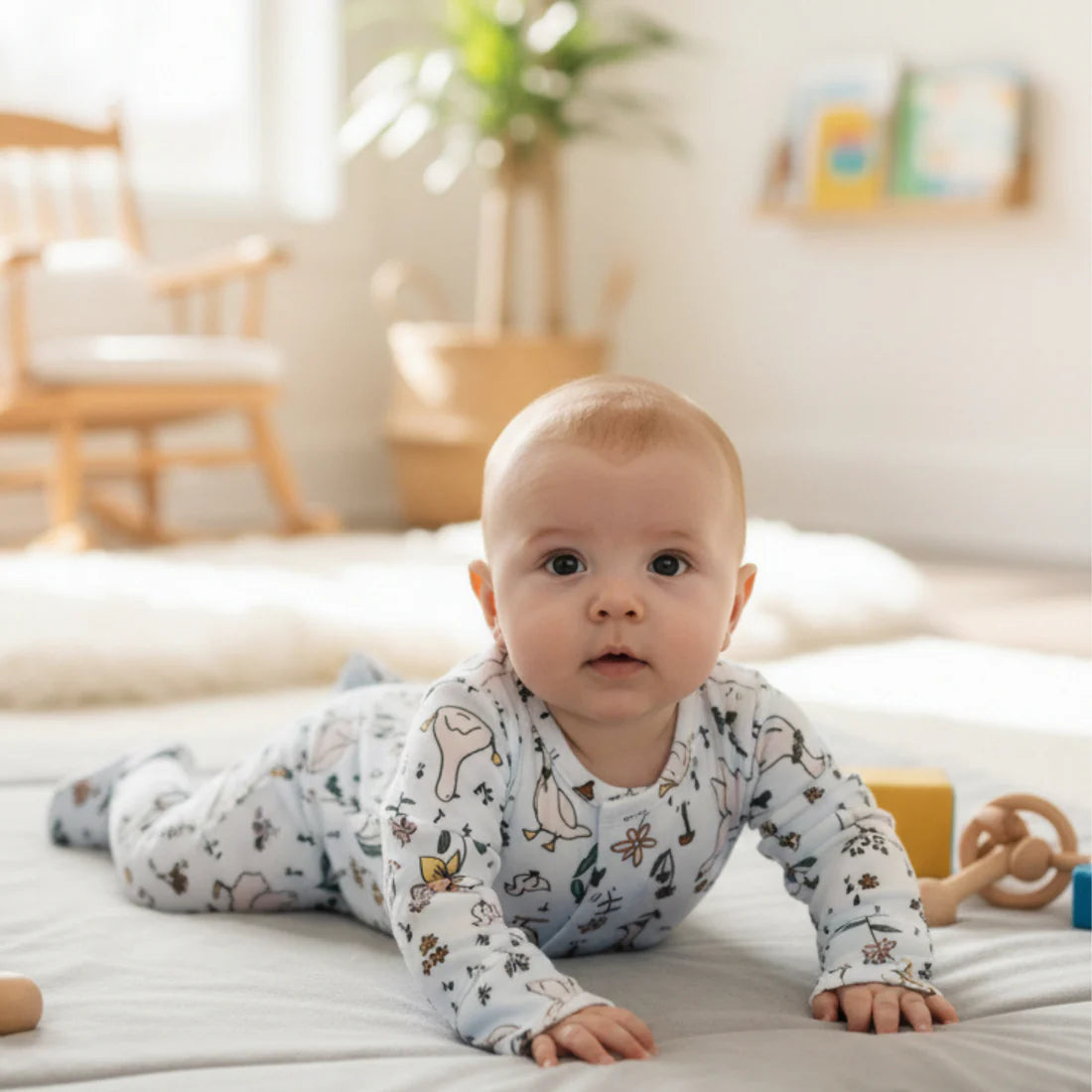 Magnetic Munchkin - Silly Goose Romper