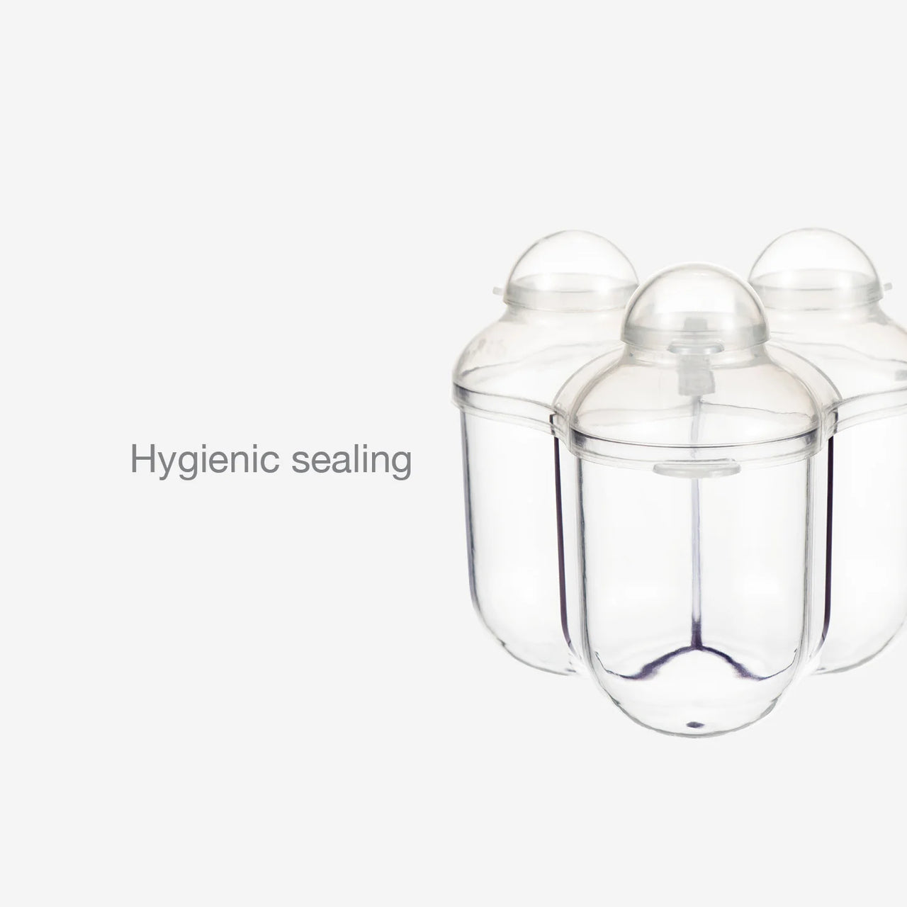 Difrax - Three-Compartment Baby Formula Container