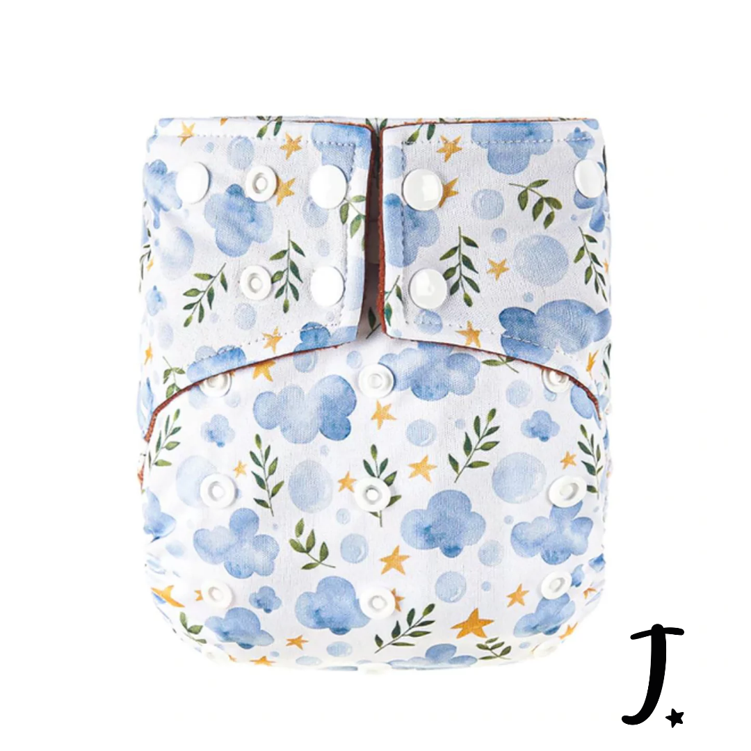 Elinfant Coffee fleece sleeve - In the clouds