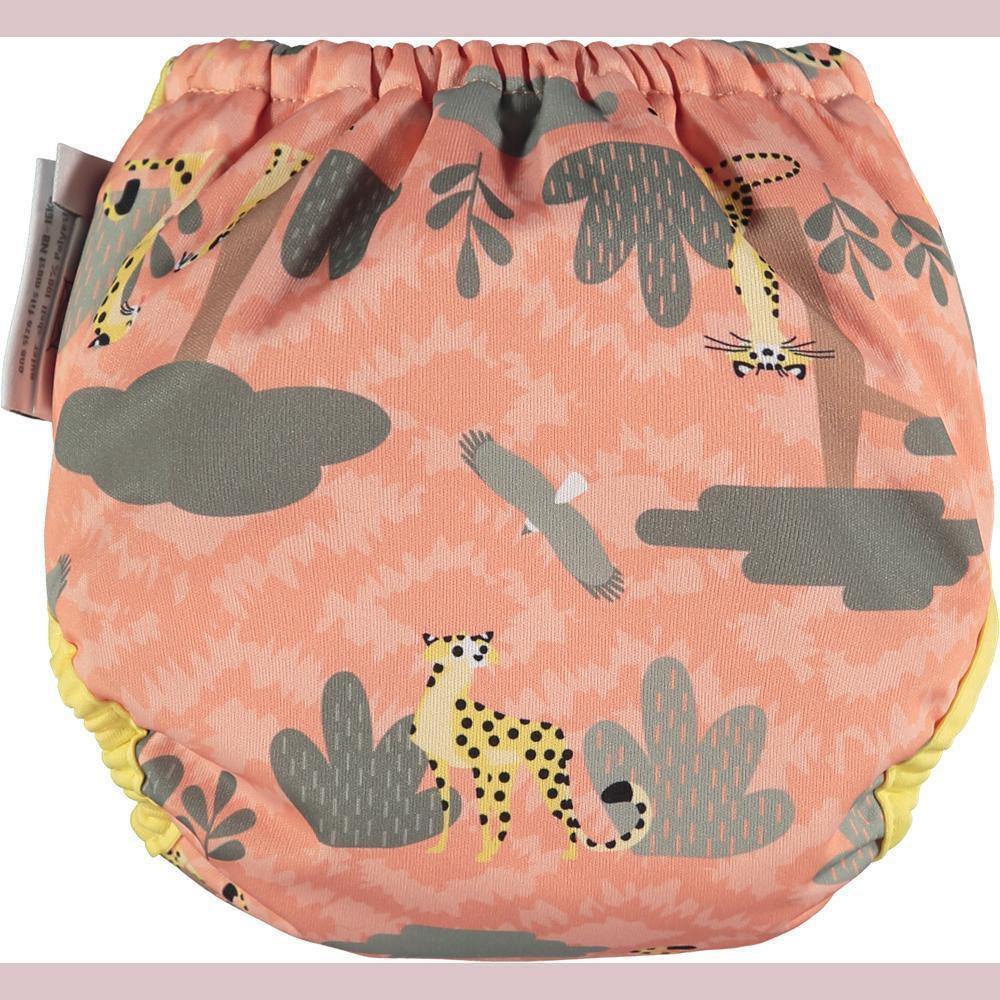 PopIn Single Printed Nappy Bamboo - Cheetah