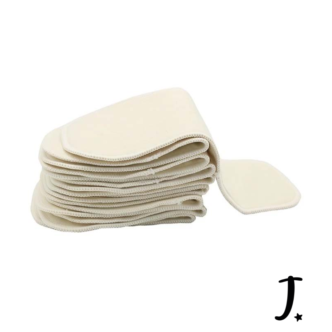 3 Layer Hemp reusable diaper insert