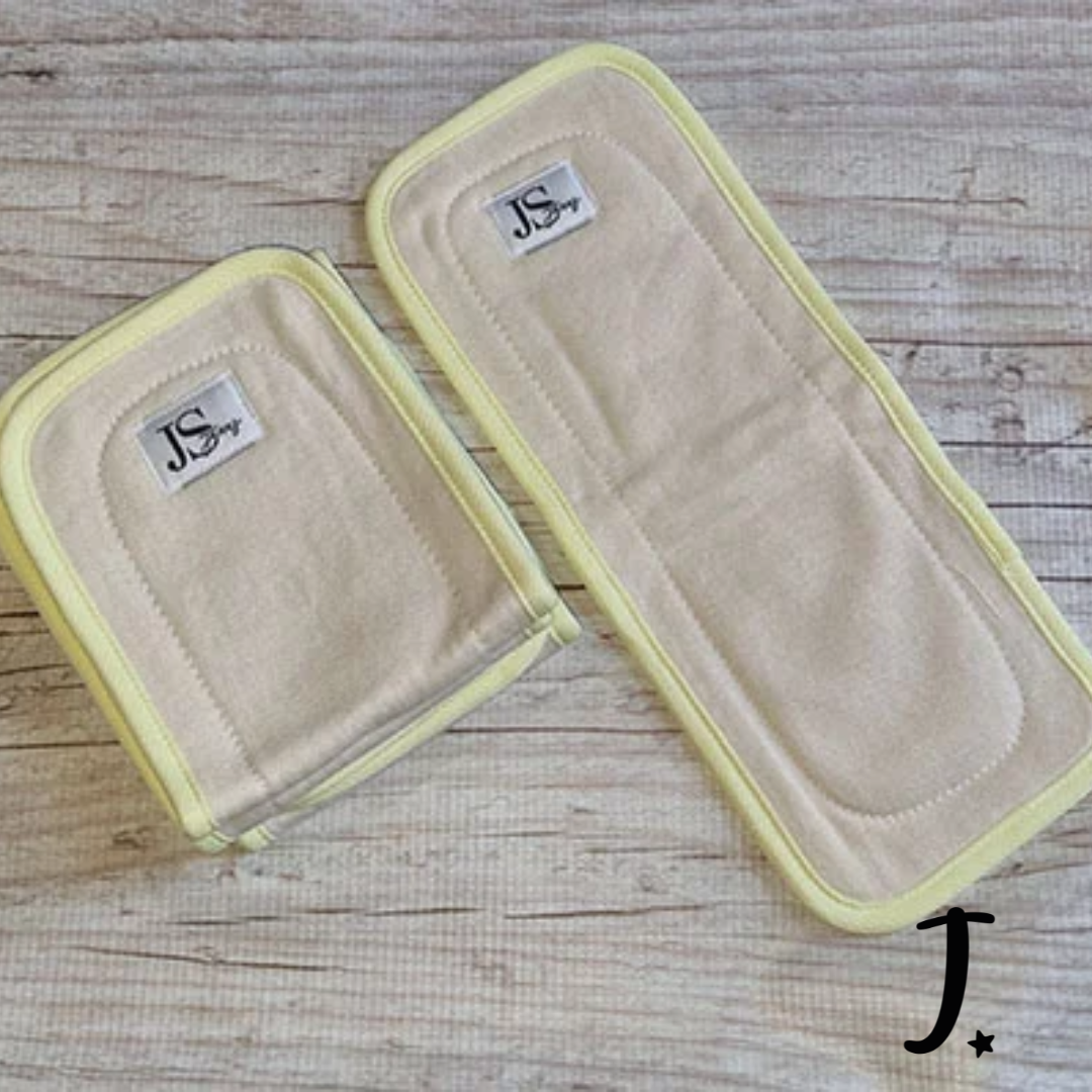 4 layer hemp diaper insert