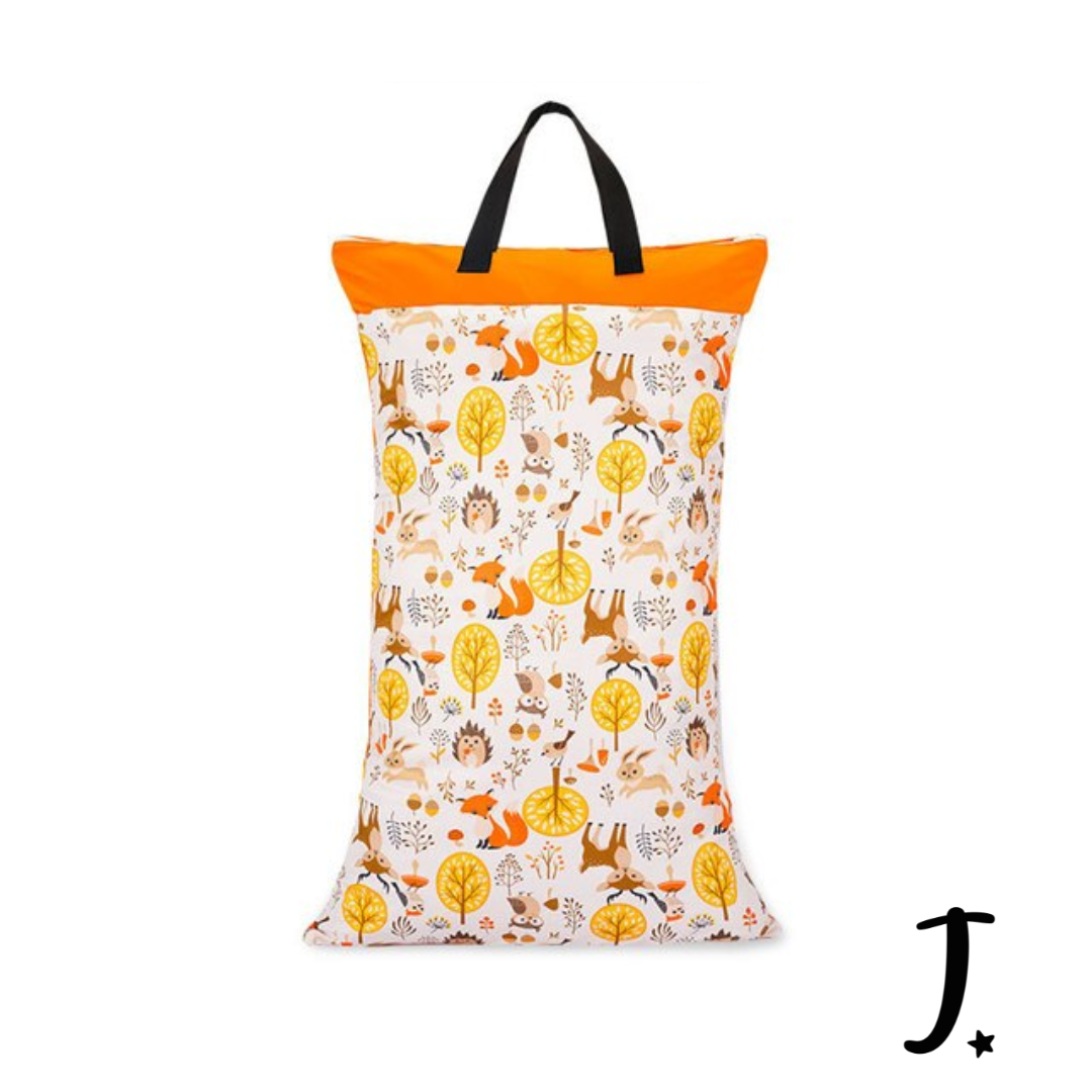 Autumn forest large wet bag