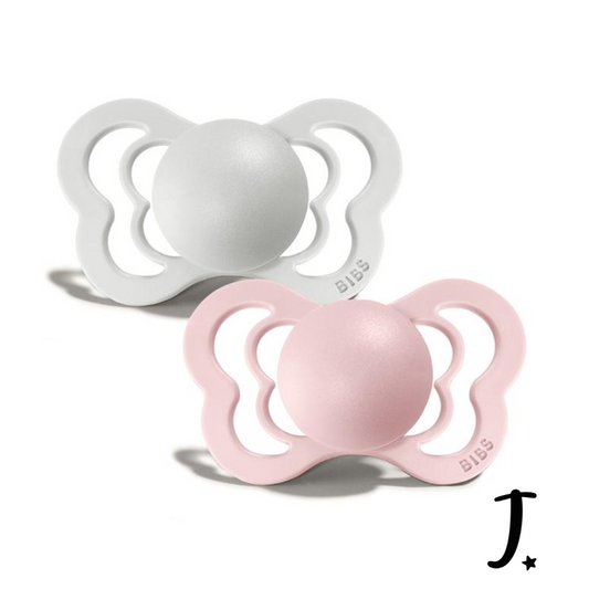 BIBS Couture 2 PACK - Haze/Blossom - Latex