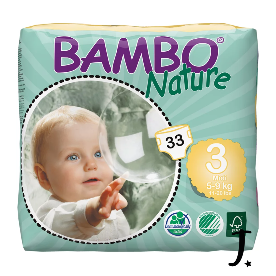Bamboo Nature Diapers